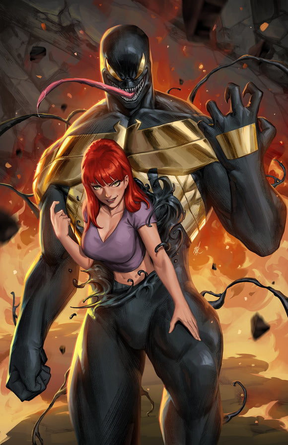 ALL-NEW VENOM #10 EJIKURE VENOM VIRGIN VARIANT [1:50]  (2025)