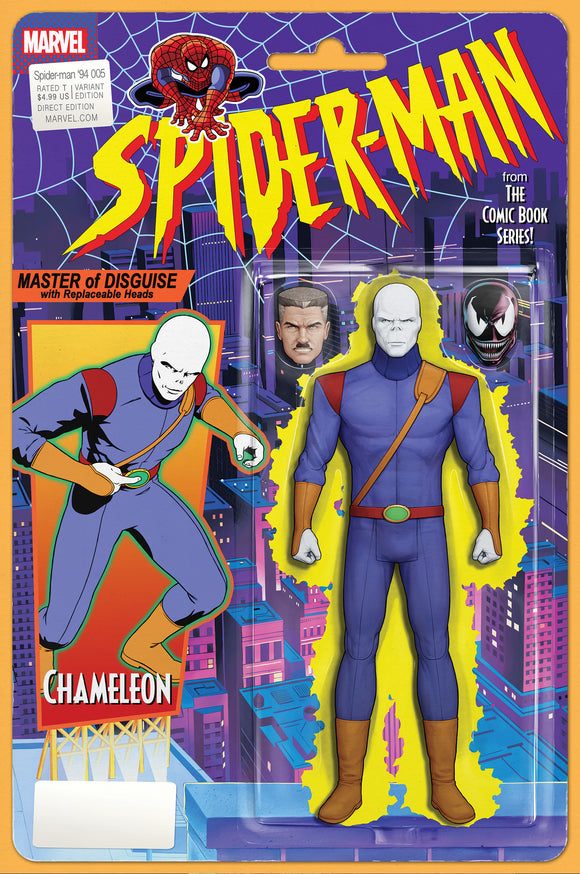*Pre-Order* SPIDER-MAN '94 #5 JOHN TYLER CHRISTOPHER ACTION FIGURE VARIANT