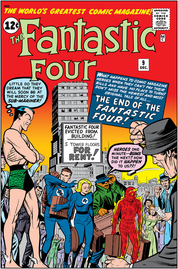 FANTASTIC FOUR #9 FACSIMILE EDITION FOIL VARIANT (2025)