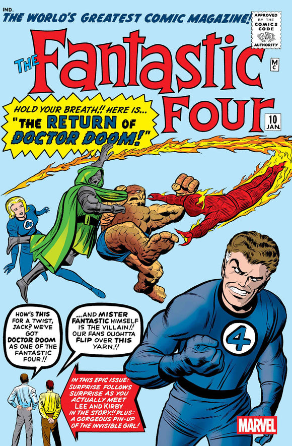 FANTASTIC FOUR #10 FACSIMILE EDITION (2025)