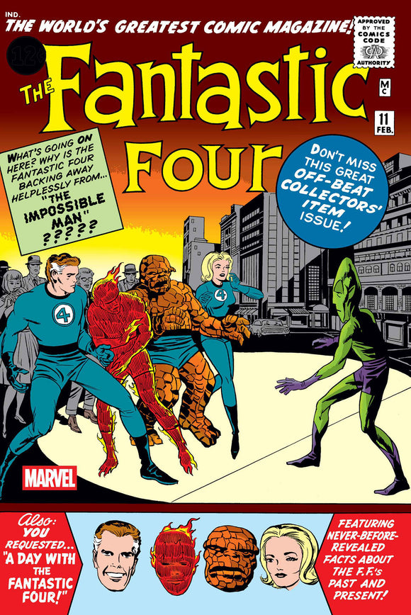 FANTASTIC FOUR #11 FACSIMILE EDITION FOIL VARIANT (2025)