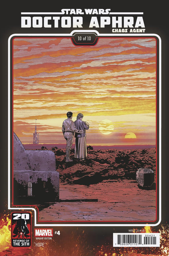 STAR WARS: DOCTOR APHRA - CHAOS AGENT #4 CHRIS SPROUSE REVENGE OF THE SITH 20TH ANNIVERSARY VARIANT (2025)