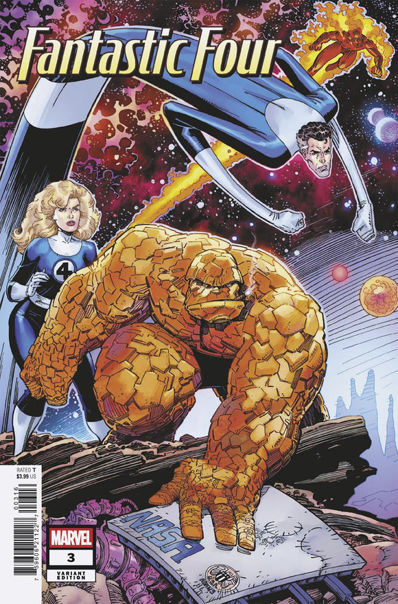 FANTASTIC FOUR #3 ARTHUR ADAMS HIDDEN GEM VARIANT [DOOM] [1:50] (2025)