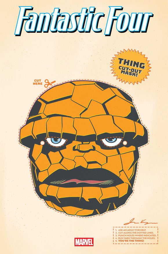 FANTASTIC FOUR #3 RETRO HALLOWEEN MASK VARIANT [DOOM] (2025)