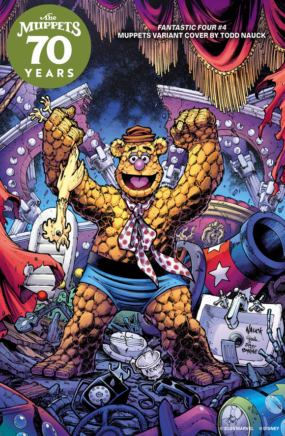 FANTASTIC FOUR #4 TODD NAUCK MUPPETS VARIANT (2025)