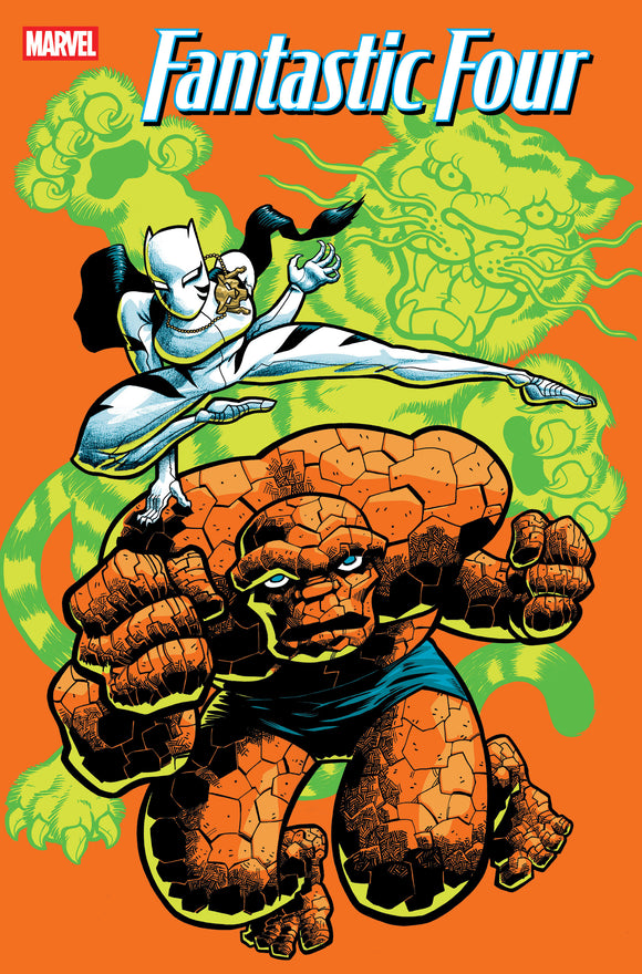 FANTASTIC FOUR #4 J. GONZO WHITE TIGER TEAM-UP VARIANT (2025)