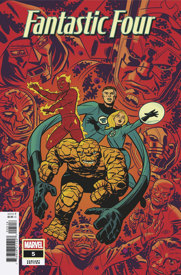FANTASTIC FOUR #5 MICHAEL CHO VARIANT [1:25] (2025)