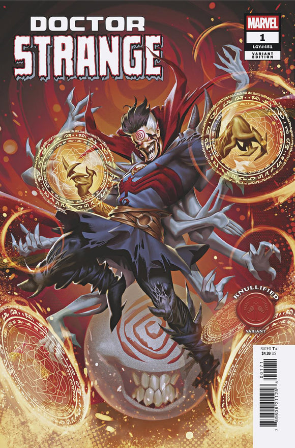 DOCTOR STRANGE #1 MATEUS MANHANINI KNULLIFIED VARIANT  (2025)