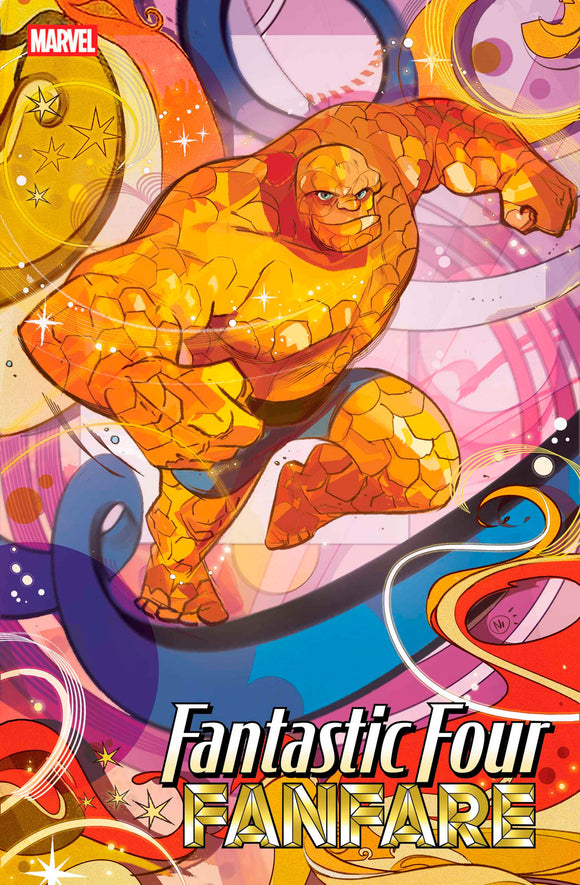 FANTASTIC FOUR FANFARE #3 NICOLETTA BALDARI 4-PART CONNECTING VARIANT