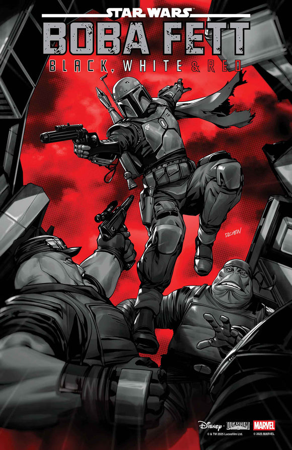 STAR WARS: BOBA FETT - BLACK, WHITE & RED #2 (2025)