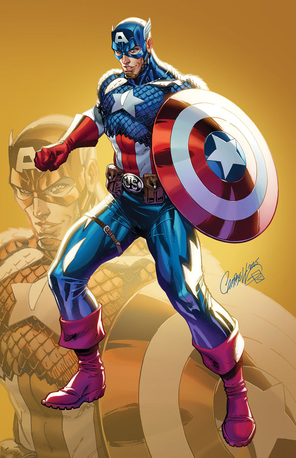 CAPTAIN AMERICA #2 J. SCOTT CAMPBELL JUST SPECTACULAR COLLECTION VIRGIN VARIANT  [1:100]