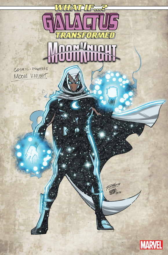 *Pre-Order* WHAT IF...? GALACTUS: GALACTUS TRANSFORMED MOON KNIGHT? #1 RON LIM DESIGN VARIANT 1:10