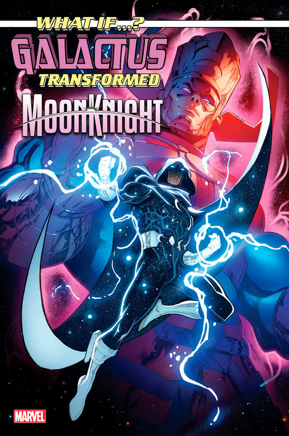 *Pre-Order* WHAT IF...? GALACTUS: GALACTUS TRANSFORMED MOON KNIGHT? #1 IBAN COELLO VARIANT