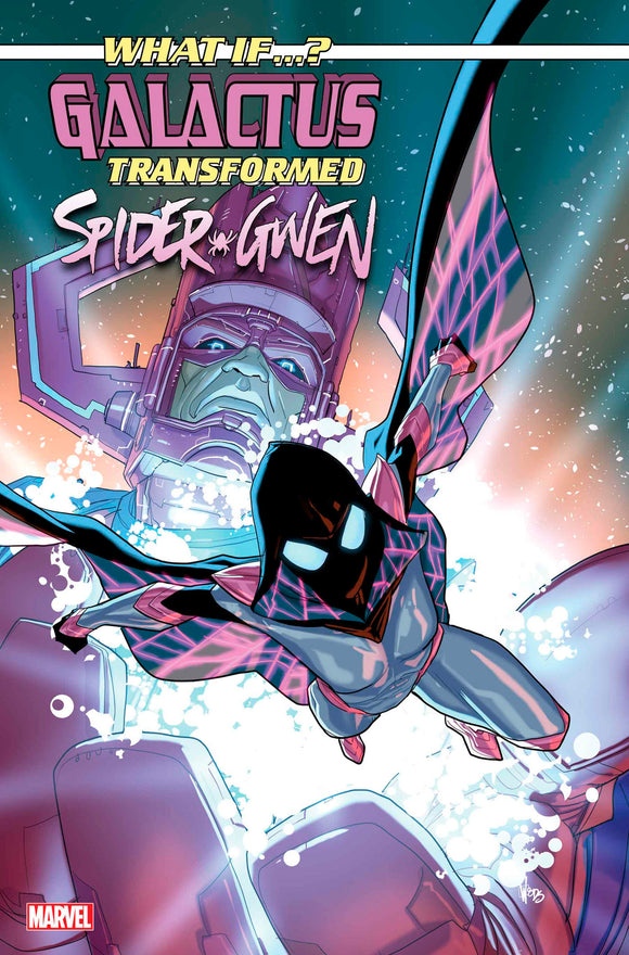 *Pre-Order* WHAT IF...? GALACTUS: GALACTUS TRANSFORMED SPIDER-GWEN? #1 PETE WOODS VARIANT