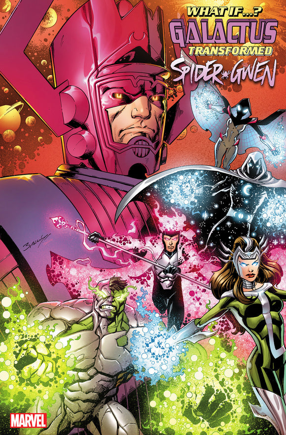 *Pre-Order* WHAT IF...? GALACTUS: GALACTUS TRANSFORMED SPIDER-GWEN? #1 MARK BAGLEY VARIANT