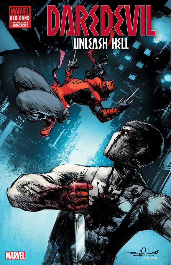 *Pre-Order* DAREDEVIL: UNLEASH HELL - RED BAND #2 GERARDO ZAFFINO VARIANT [POLYBAGGED]