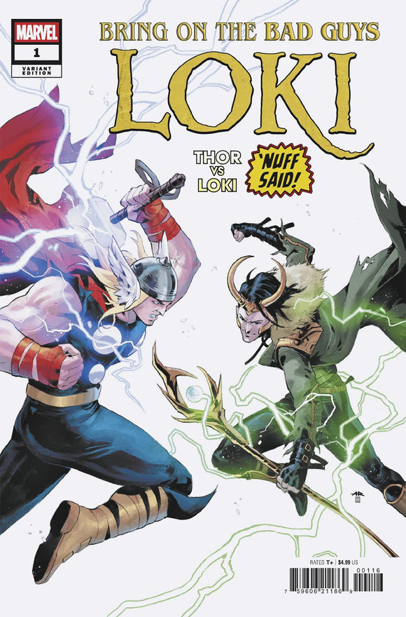 BRING ON THE BAD GUYS: LOKI #1 ANAND RAMCHERON NUFF SAID VARIANT [1:25]