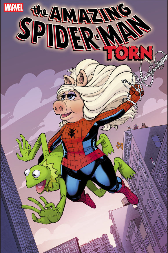 AMAZING SPIDER-MAN: TORN #1 JAVIER GARRON MUPPETS VARIANT (2025)