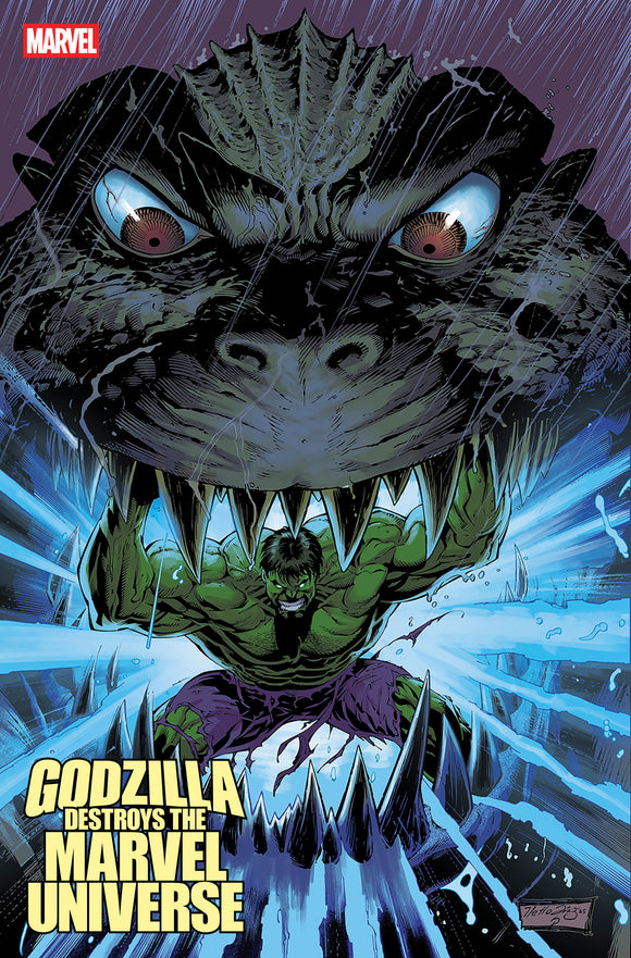 GODZILLA DESTROYS THE MARVEL UNIVERSE #4 NETHO DIAZ VARIANT [1:25] (2025)