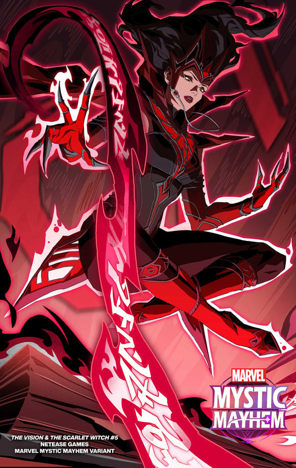 THE VISION & THE SCARLET WITCH #5 NETEASE GAMES MARVEL MYSTIC MAYHEM VARIANT (2025)
