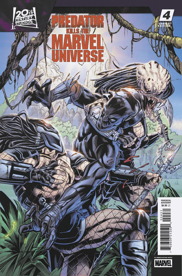 PREDATOR KILLS THE MARVEL UNIVERSE #4 CHRIS CAMPANA VARIANT (2025)