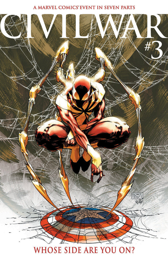 CIVIL WAR #3 FACSIMILE EDITION MICHAEL TURNER FOIL VARIANT (2025)