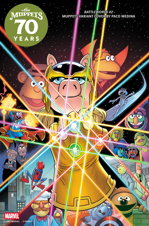 BATTLEWORLD #2 PACO MEDINA MUPPETS VARIANT (2025)