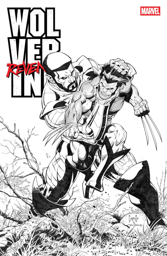 WOLVERINE: REVENGE - RED BAND: RAW - BLACK & WHITE EDITION #3 [POLYBAGGED] (2025)