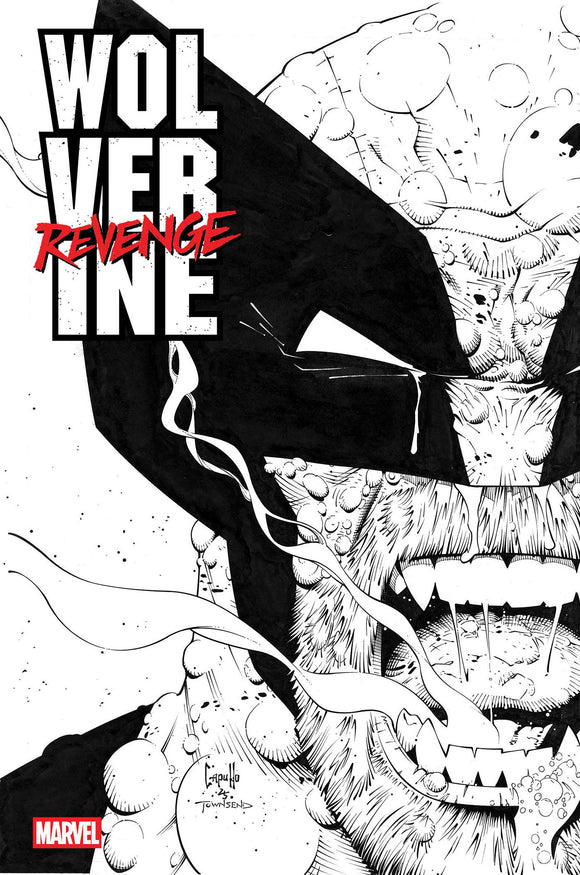 WOLVERINE: REVENGE - RED BAND: RAW - BLACK & WHITE EDITION #4 [POLYBAGGED] (2025)