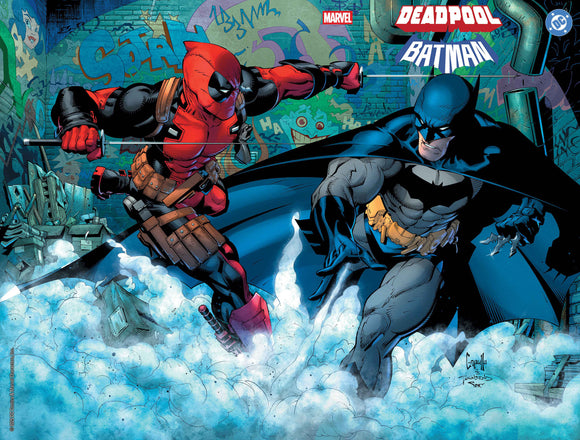 MARVEL/DC: DEADPOOL/BATMAN #1 GREG CAPULLO WRAPAROUND VARIANT (2025)