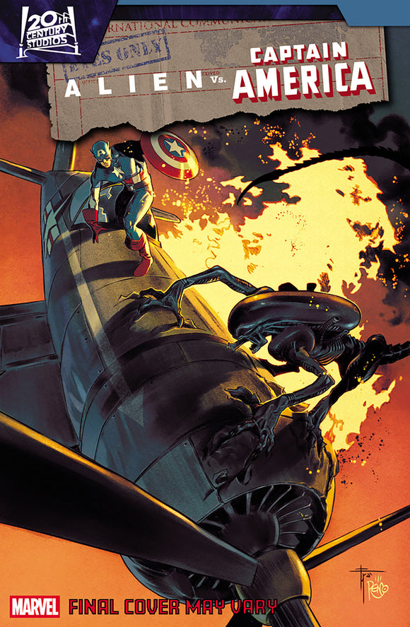 *Pre-Order* ALIEN VS. CAPTAIN AMERICA #3 FRANCESCO MOBILI VARIANT 1:25