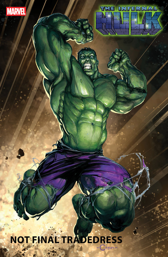 *Pre-Order* INFERNAL HULK #3 CLAYTON CRAIN VARIANT