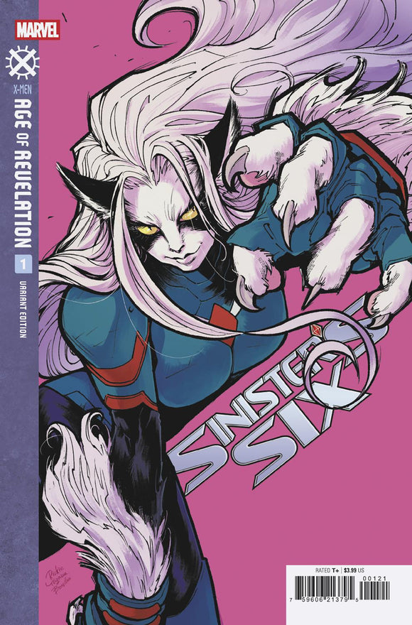 SINISTER'S SIX #1 RICKIE YAGAWA BLACK CAT VARIANT [AOR] (2025)
