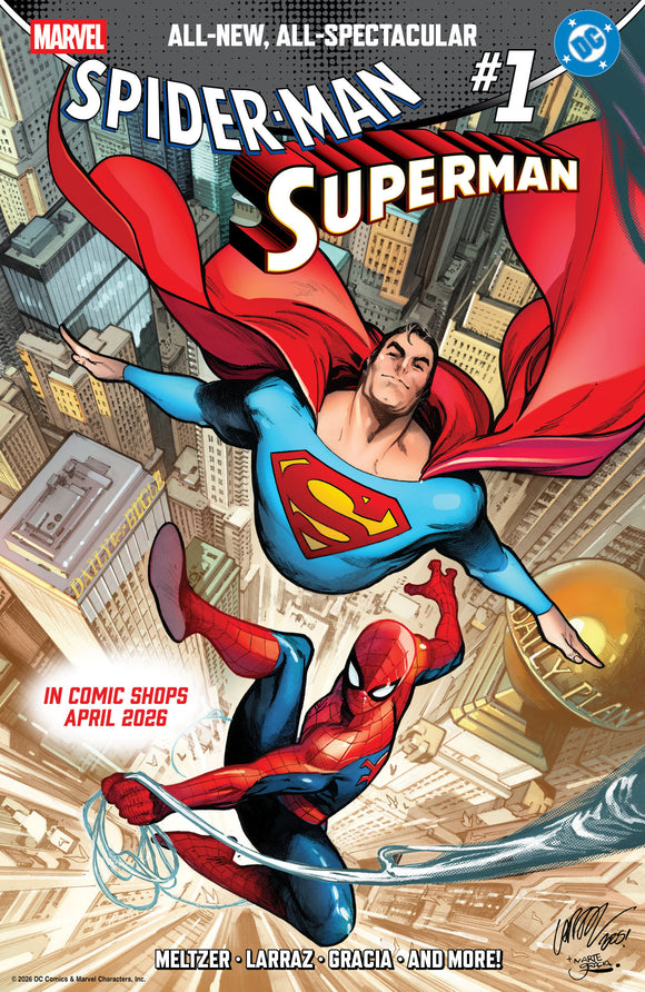 Pre-Order* MARVEL/DC: SPIDER-MAN/SUPERMAN #1 – Cosmic Comics Canada