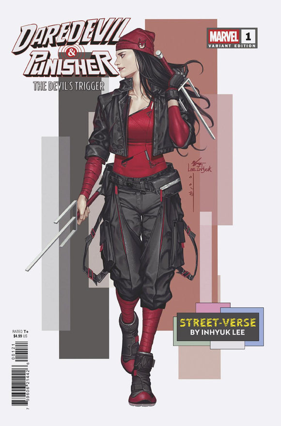 DAREDEVIL/PUNISHER: THE DEVIL'S TRIGGER #1 INHYUK LEE STREET-VERSE VARIANT (2025)