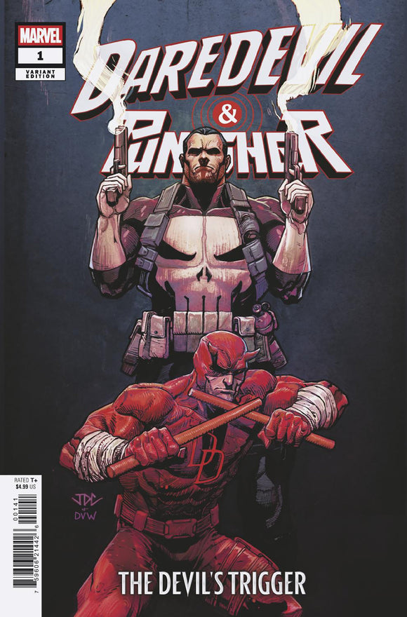 DAREDEVIL/PUNISHER: THE DEVIL'S TRIGGER #1 JOSHUA CASSARA VARIANT (2025)