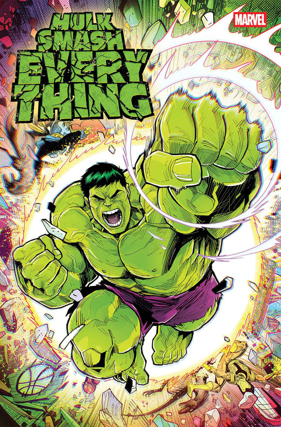 HULK: SMASH EVERYTHING #1 LUCIANO VECCHIO VARIANT  (2025)