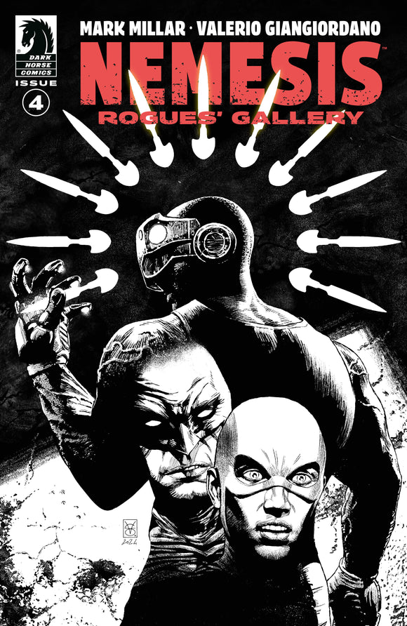 *Pre-Order* Nemesis: Rogues' Gallery #4 (CVR B) (B&W) (Valerio Giangiordano)