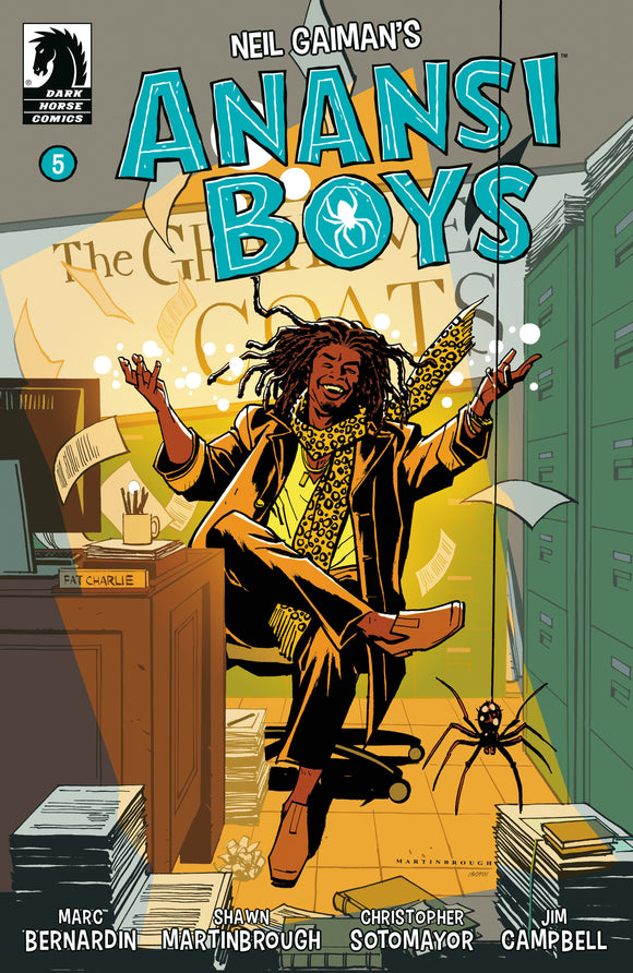 *Pre-Order* Anansi Boys I #5 (CVR B) (Shawn Martinbrough)