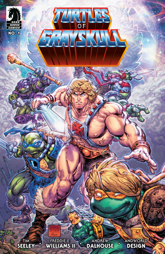 *Pre-Order* Masters of the Universe/Teenage Mutant Ninja Turtles: Turtles of Grayskull #1 (CVR A) (Freddie Williams II)