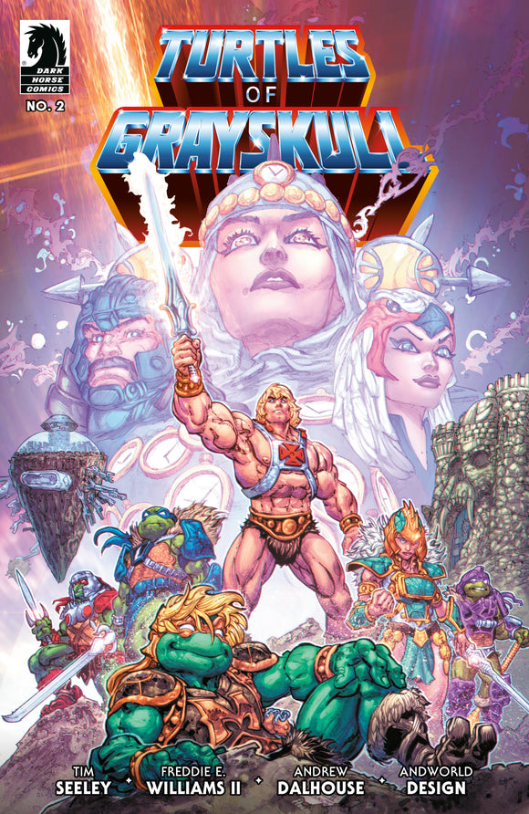 *Pre-Order* Masters of the Universe/Teenage Mutant Ninja Turtles: Turtles of Grayskull #2 (CVR A) (Freddie E. Williams II)