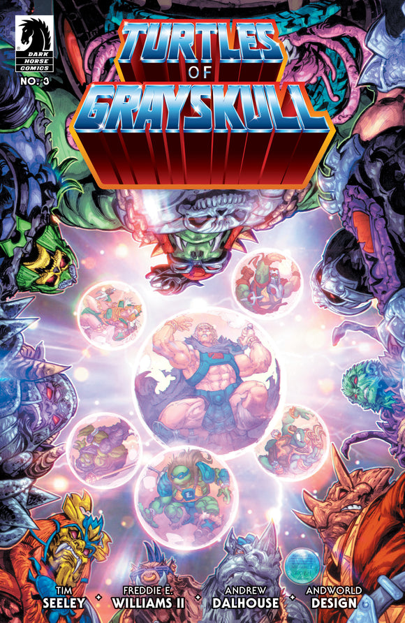 *Pre-Order* Masters of the Universe/Teenage Mutant Ninja Turtles: Turtles of Grayskull #3 (CVR A) (Freddie E. Williams II)