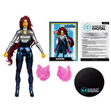 DC Direct Blackfire (The New Teen Titans) 7-Inch Action Figure with McFarlane Toys Digital Collectible