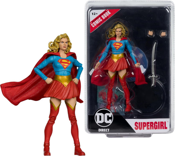 DC Direct Page Punchers Supergirl (Supergirl: Woman of Tomorrow) 7in Figure with Comic