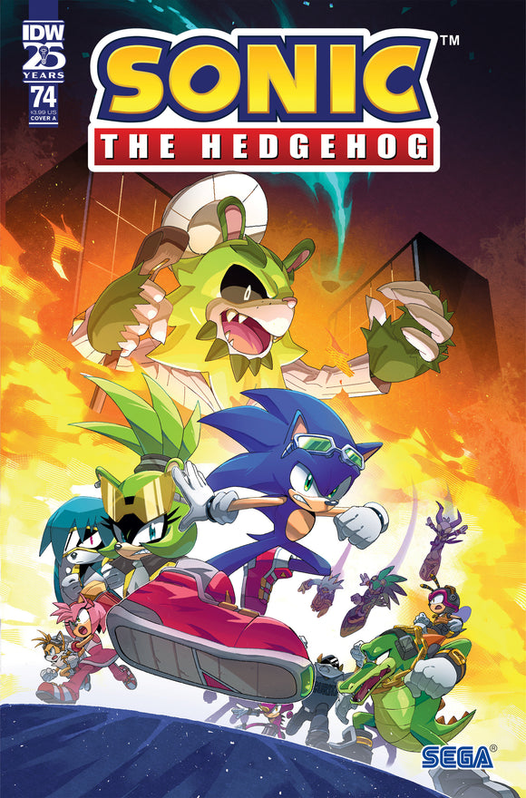 *Pre-Order* Sonic the Hedgehog #74 Cover A (Arq)