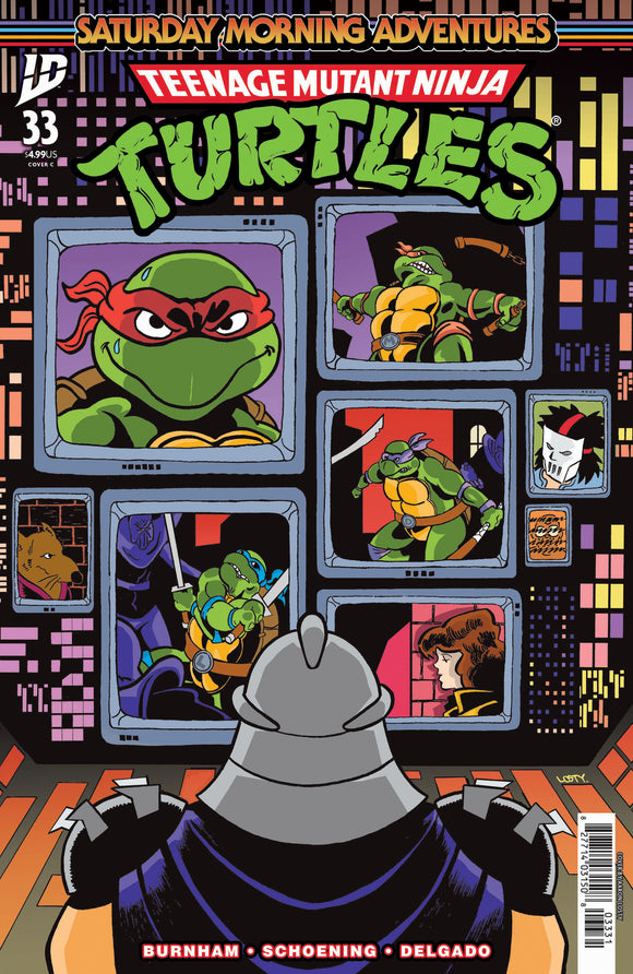 *Pre-Order* Teenage Mutant Ninja Turtles: Saturday Morning Adventures #33 Variant C (Losty)