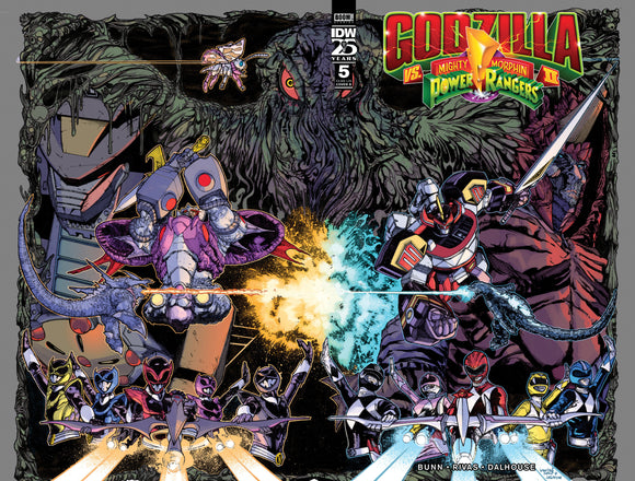 *Pre-Order* Godzilla Vs. The Mighty Morphin Power Rangers II #5 Variant B (Sanchez)
