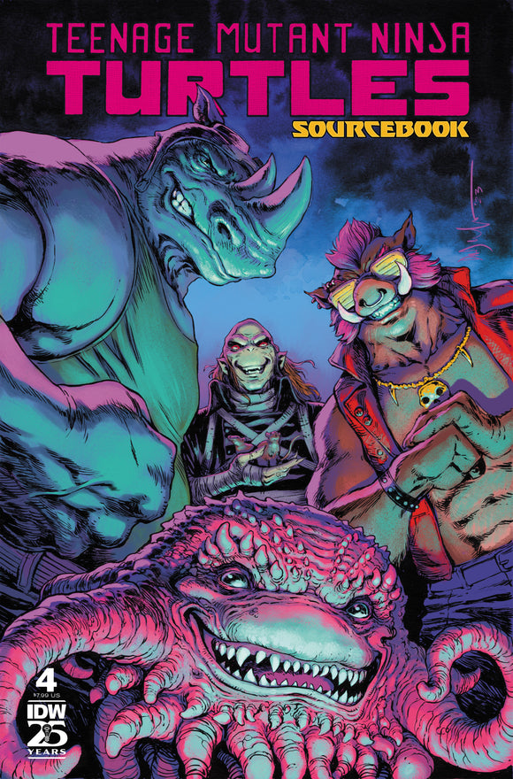 *Pre-Order* Teenage Mutant Ninja Turtles: Sourcebook #4 Cover A (Wachter)