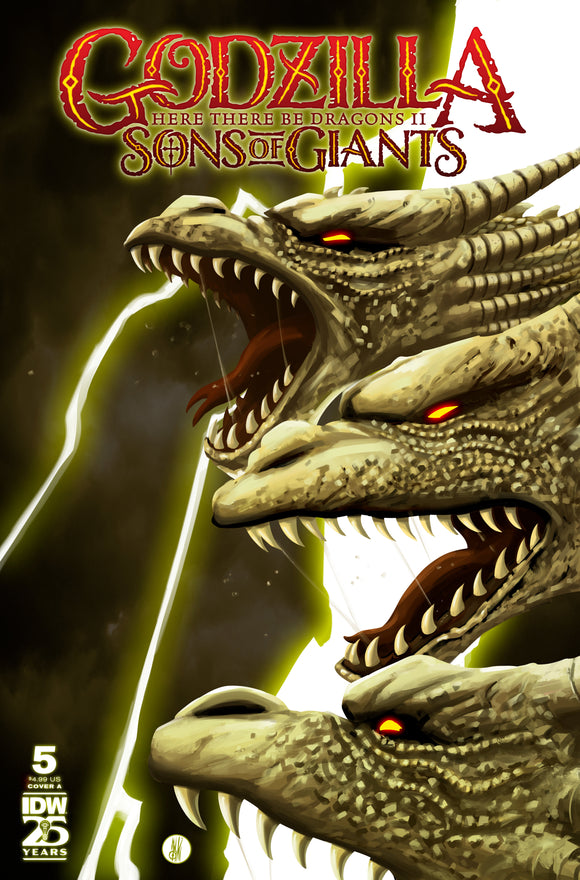 *Pre-Order* Godzilla: Here There Be Dragons II—Sons of Giants #5 Cover A (Miranda)