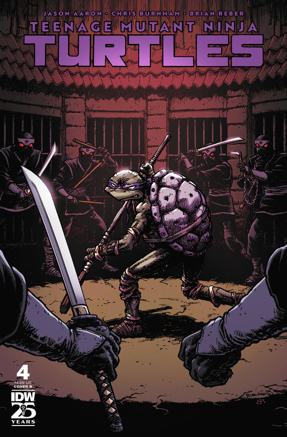 *Pre-Order* Teenage Mutant Ninja Turtles (2024) #4 Variant B (Burnham)